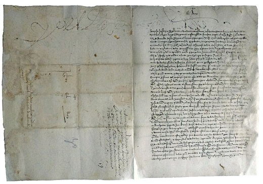 Carta de Carlos V a la villa de Medina del Campo por la cual da cuenta de su próxima coronación imperial en Aquisgrán y que la villa continúe en la obediencia del cardenal de Tortosa y del Presidente de la Chancillería
