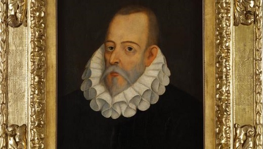 Retrato de Cervantes conservado en la Real Academia Española - ABC
