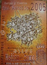 Cartel de las Ferias y Fiestas San Antolin 2005