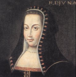Juana de Castilla fue incitada por los comuneros a declararse reina legítima. Óleo anónimo. Siglo XVII. Banco Urquijo (grupo KBL), Madrid