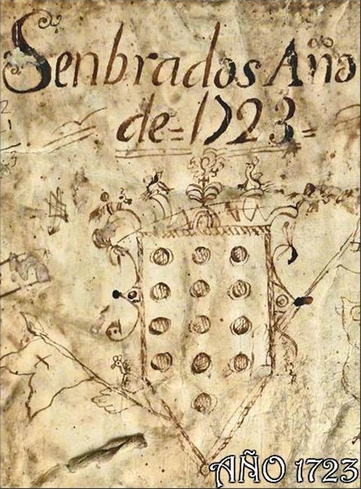 Escudo Her&aacute;ldico 1723