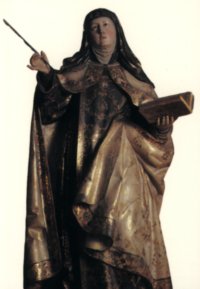 Escultura de Sta. Teresa de Jesús