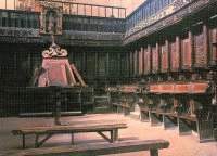 Doble sillería de nogal del coro de la Ilgesia Colegiata de San Antolín de Medina del Campo