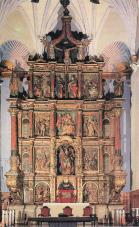 Retablo mayor de la Iglesia de San Miguel, obra de Leonardo de Carrin, 1567