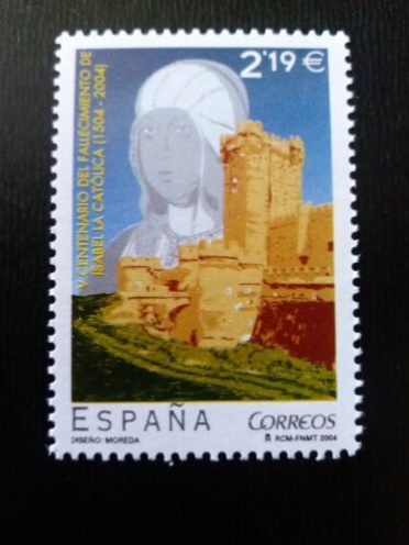 La aparición de un sello con valor facial de 2,19 euros viene a conmemorar el V centenario del fallecimiento de Isabel la Católica.