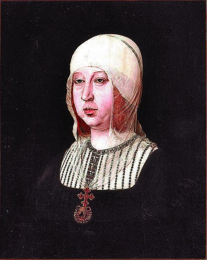 Retrato de Isabel la Católica atribuido a Juan de Flandes. Hacia 1500-1504. Patrimonio Nacional
