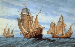 Las tres carabelas de Cristobal Colón