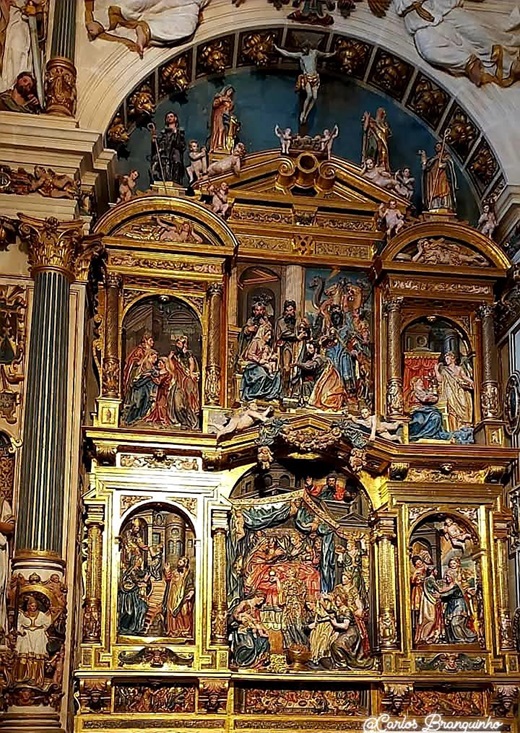 Retablo da la Natividad de Nuestra Señora, en la Catedral de Burgos