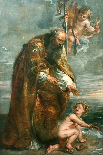 San Agustín de Hipona (c. 1637), de Rube