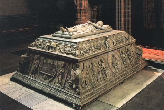 Sepulcro del príncipe Juan en el Real Monasterio de Santo Tomás, Ávila