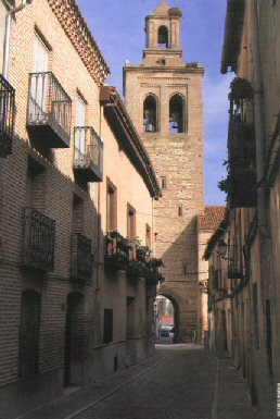 Calle de Santa María en Arévalo (Ávila)