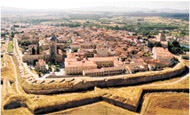 Vista general del casco histórico de Ciudad Rodrigo (Foto: Mondrián)