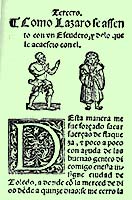 Comienzo del tercer tratado de Lazarillo de Tormes (Medina del Campo, 1554)