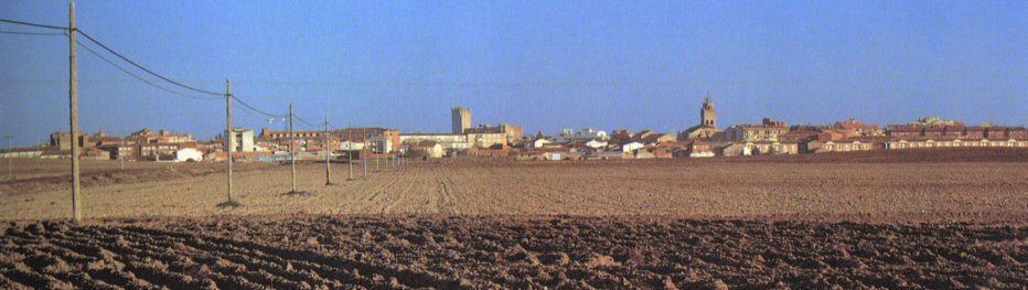 Vista panorámica de Medina del Campo