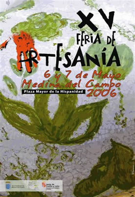 Cartel de la XV Feria de Artesanía de Medina del Campo