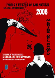 Cartel de las Ferias y Fiestas de San Antoln 2006