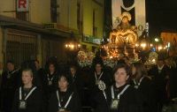 Procesión de la archicofradía de Nuestra Madre la Virgen de Las Angustias. / FRAN JIMÉNEZ