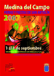 Cartel de las Ferias y Fiestas de San Antolín 2007