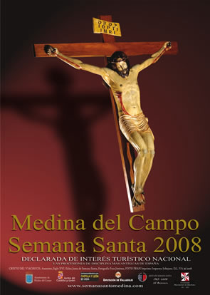 Cartel anunciador de la Semana Santa de Medina del Campo, ao 2008 