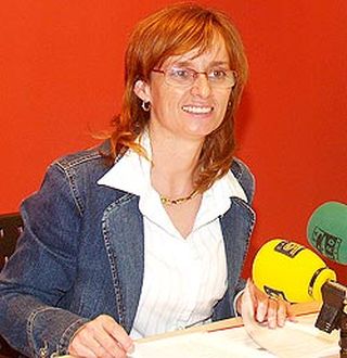 La portavoz del PSOE en Medina del Campo, Ana Vázquez.