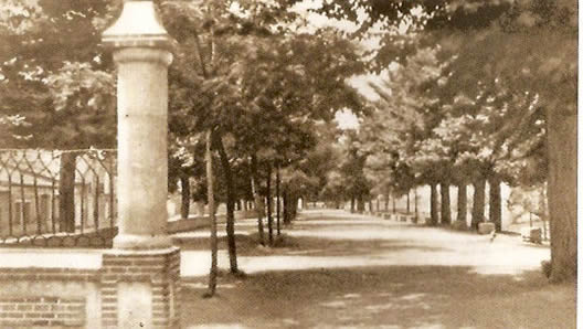 Entrada al primer tramo del paseo de Versalles. Thomas, h.1920