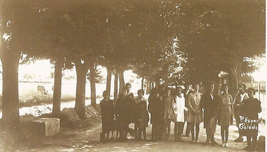 Segundo tramo del paseo de Versalles. P. Esperón, h.1929