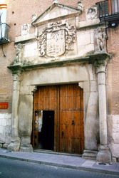 Portada del Palacio de Dueñas de Medina del Campo