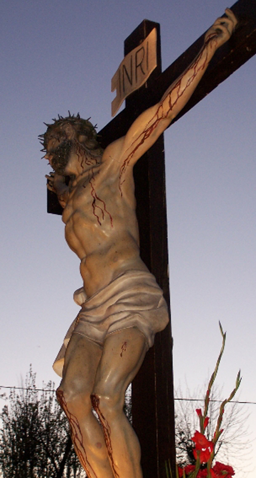 Cristo de La Agonía (Domingo Beltrán, atribución siglo XVI)