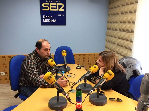 Juan Antonio Pisador y Raquel Alonso analizan el estudio sobre la situación de Medina del Campo / Cadena Ser