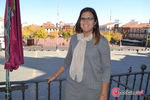 María Losada, concejala de Juventud e Igualdad de Medina del Campo.