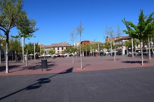 Plaza Mayor de Medina del Campo. El turismo extranjero ha aumentado en Medina del Campo 