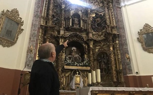 La Junta condiciona la restauración del retablo de las Angustias de Medina al presupuesto disponible.