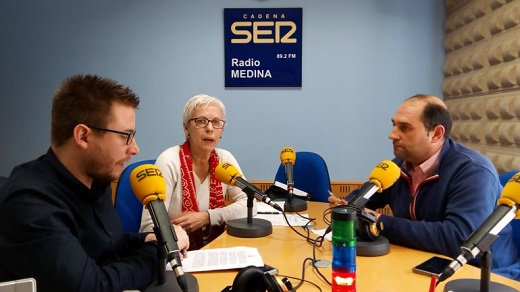 Debate entre Jose María Magro (PSOE), Carmen Alonso (GM) y Juan Antonio Pisador (PP) / Cadena Ser