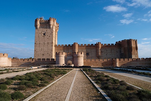Castillo de Medina del Campo. Foto: Diputación de Valladolid.