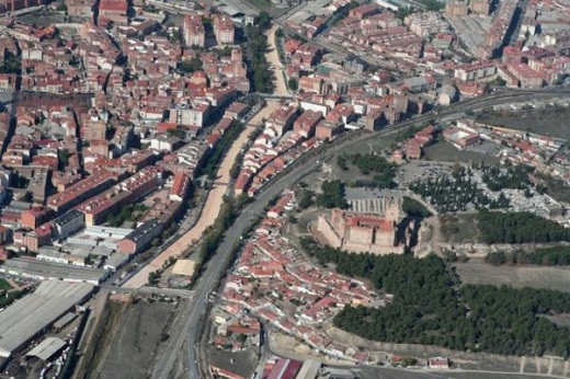 Vista aérea de Medina del Campo