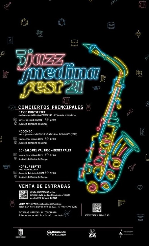 Cartel Jazz en Medina fest'21.
