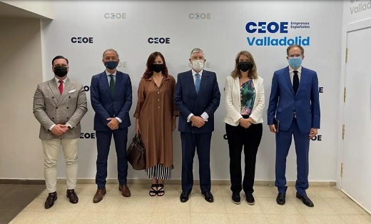 Los empresarios de Valladolid buscan abrir la vía portuguesa