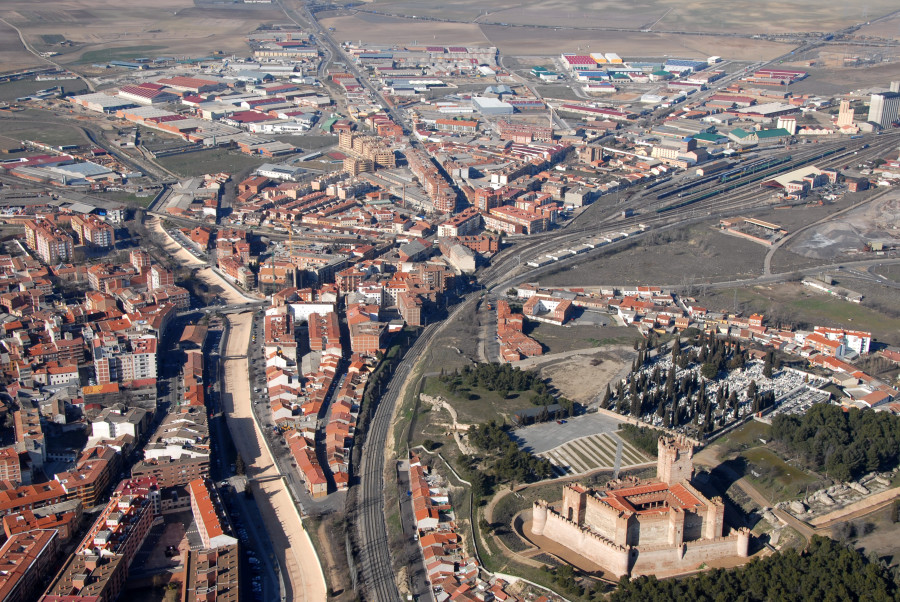 Vista aérea de Medina del Campo (REGRESAMOS)