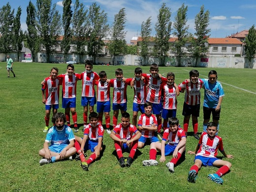 El equipo alevín A, ganador de la Liga Volvemos 2021 // Imagen: Gimnástica Medinense