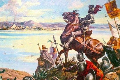 Hernán Cortés ante la capital del Imperio Mexica