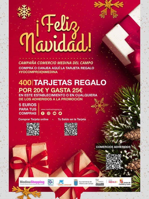 Cartel de Campaña de Navidad de Medina del Campo