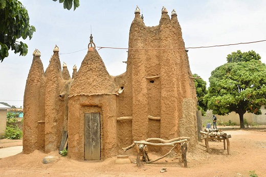 Mezquitas de estilo sudanes en el norte de Costa de Marfil