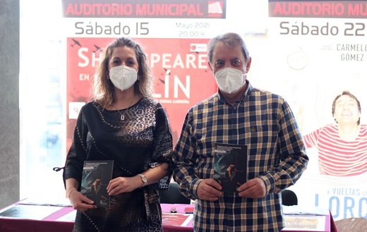 La concejal Cristina Aranda y Eduardo López