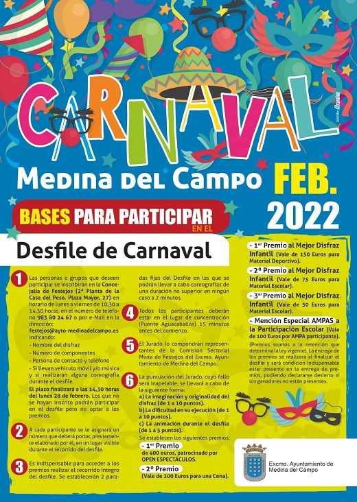 Los concejales Juan Cartel del Carnaval 2022