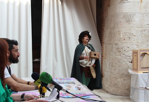 Lazarillo de Tormes en la presentación de la Feria // Foto: R. Alonso