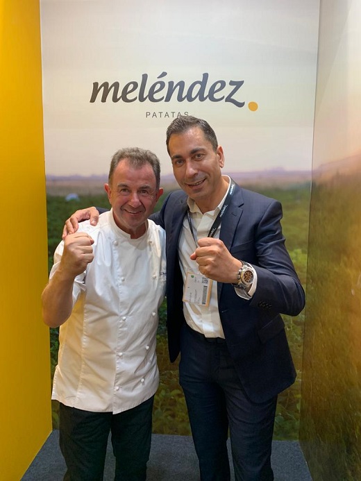 Martín Berasategui y Patatas Meléndez unidos para posicionar la patata en un elemento estrella de la gastronomía