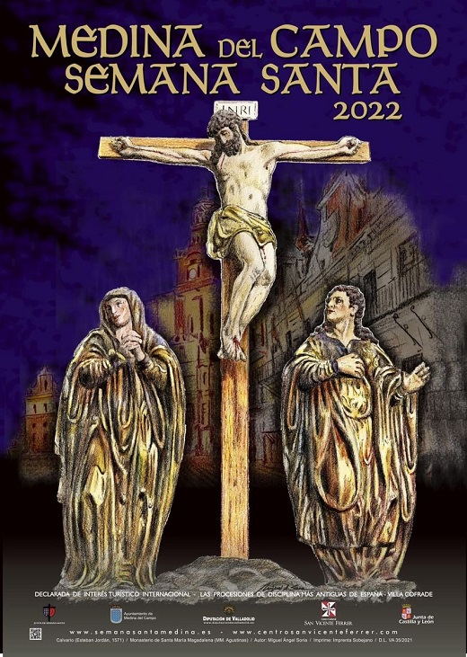 Cartel conmemorativo de la Semana Santa de Medina del Campo 2022