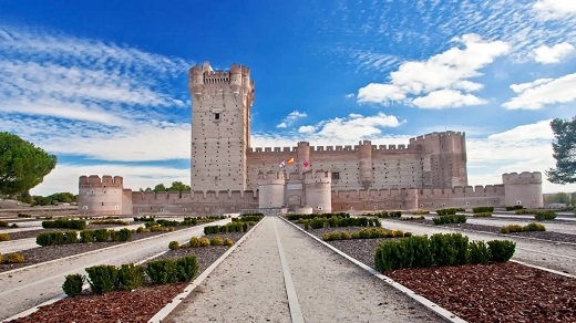 El Castillo de la Mota de Medina del Campo. 