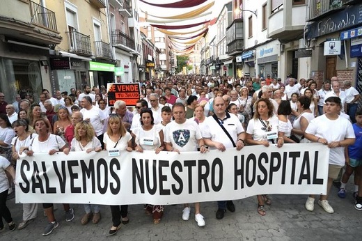 Manifestación 10-08-2023 en defensa del Hospital Comarcal de Medina del Campo. ( REGRESAMOS )