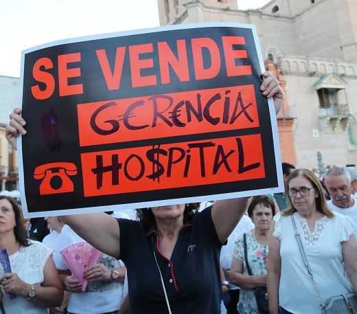 Manifestación 10-08-2023 en defensa del Hospital Comarcal de Medina del Campo. ( REGRESAMOS )